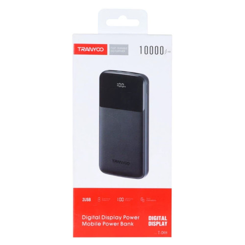 پاوربانک (PD و فست شارژ) Tranyoo 22.5W 10000mAh مدل T-K06 - مشکی
