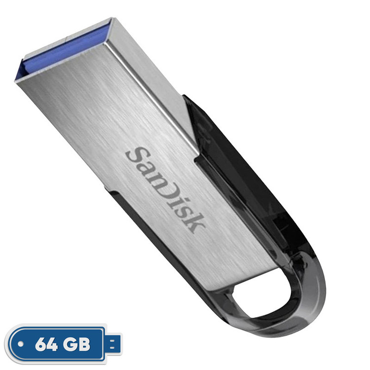 فلش مموری سن دیسک مدل Ultra Flair CZ73 ظرفیت 64 گیگابایت USB 3.0 - نمای اصلی