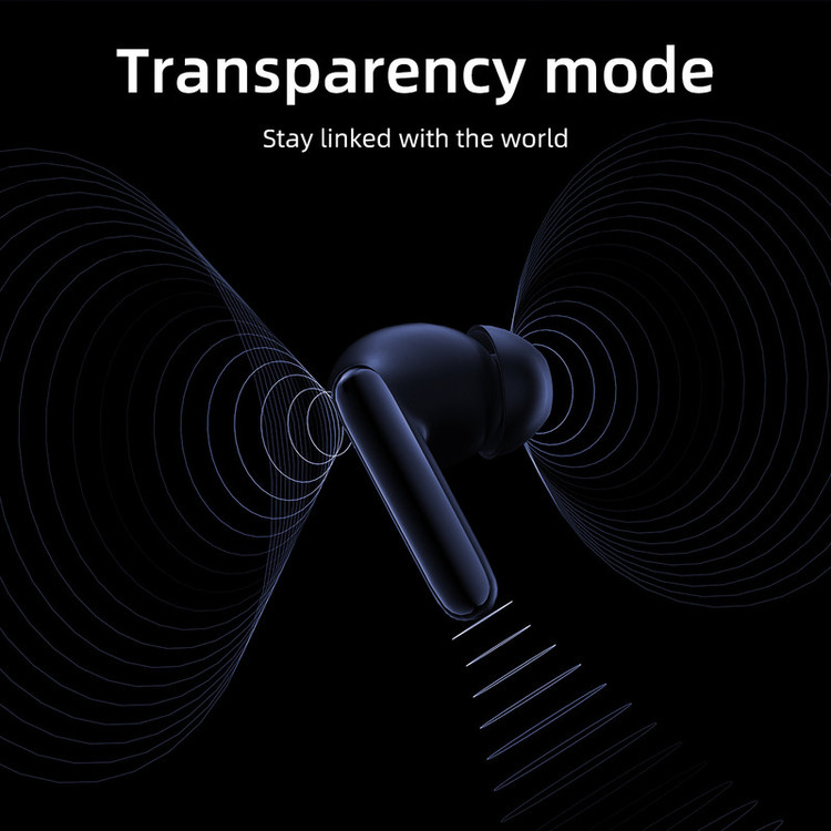 هدفون بلوتوثی QCY مدل T13 ANC 2 - نمای زاویه دیگر