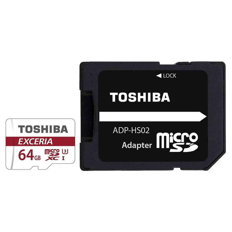 کارت حافظه توشیبا مدل EXCERIA - نمای جانبی