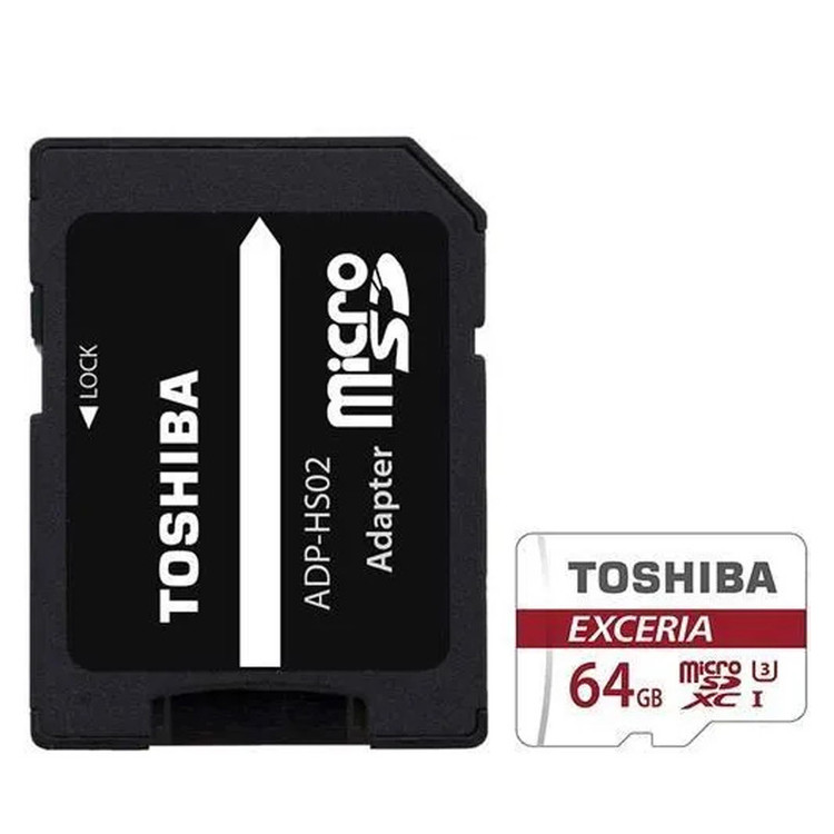 کارت حافظه توشیبا مدل EXCERIA - نمای پشت