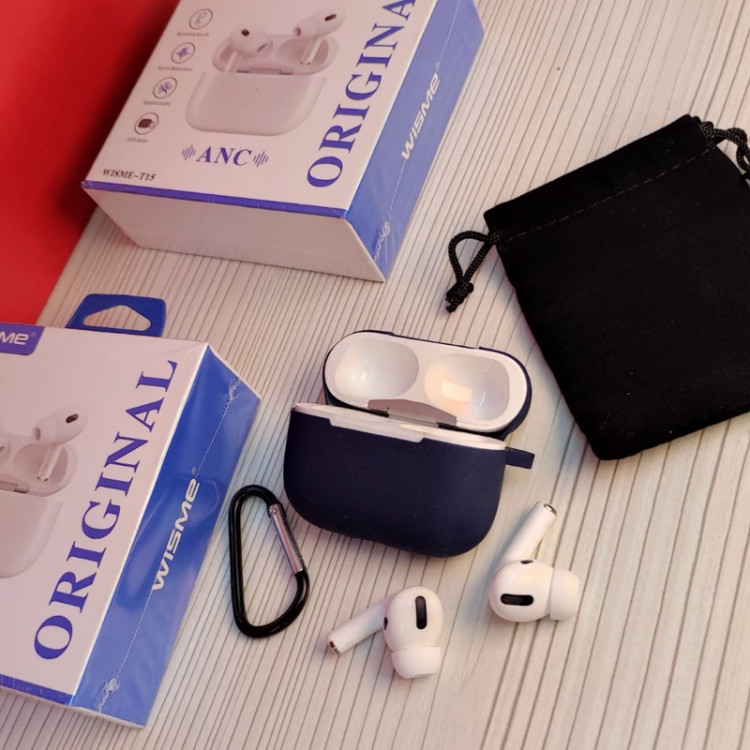 ایرپاد پرو 2 مدل T15 برند آلمانی Wisme اورجینال ANC فعال - نمای اصلی