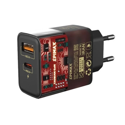 شارژر دیواری اپیمکس مدل EU-153 - نمای اصلی