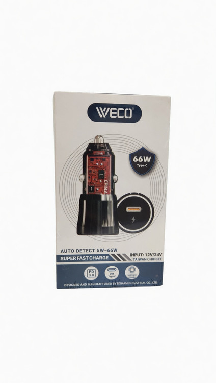 شارژر فندکی ویکو مدل WE-23 توان 66 وات - نمای دیگر