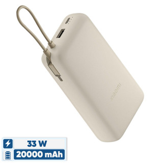 شیائومی | Xiaomi پاوربانک 33 وات شیائومی مدل PB2030MI ظرفیت 20000 میلی آمپر ساعت - گلوبال