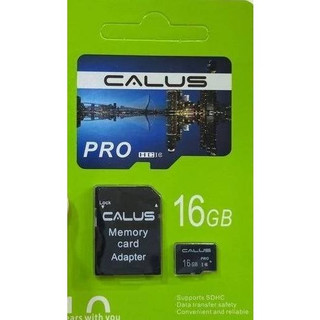 کارت حافظه microSDHC کالوس Callus مدل PRO ظرفیت 16 گیگابایت به همراه آداپتور